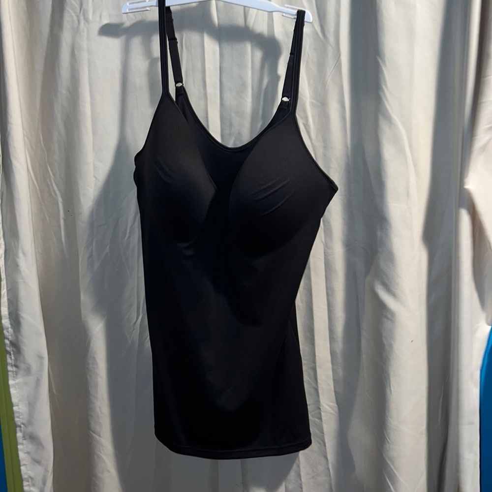 XXL Maidenform Spanx Style Tank with Built-In Bra